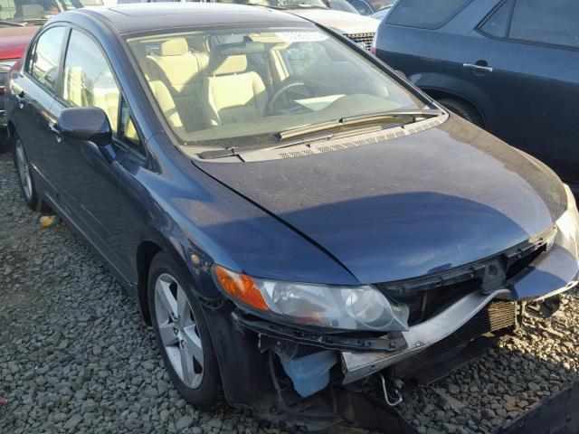 1HGFA16866L101157 - 2006 HONDA CIVIC EX BLUE photo 1