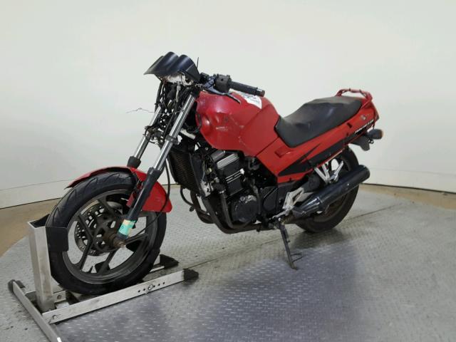 JKAEXMF131A078724 - 2001 KAWASAKI EX250 F RED photo 4