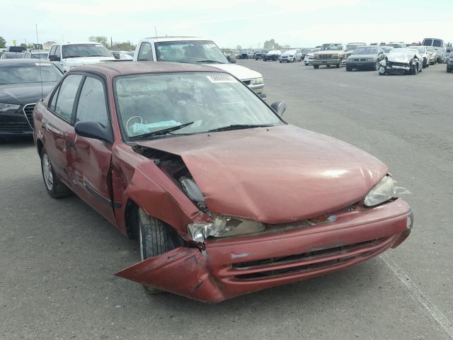 1Y1SK5286XZ425940 - 1999 CHEVROLET GEO PRIZM 勃艮第红 照片 1