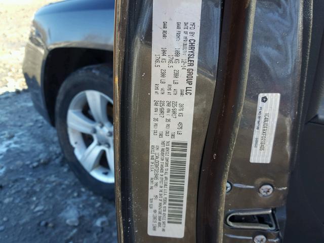 1C4NJDEBXFD218405 - 2015 JEEP COMPASS LA GRAY photo 10