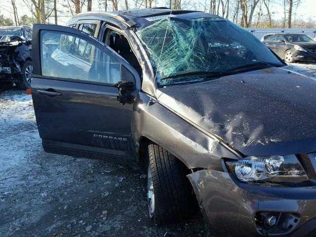 1C4NJDEBXFD218405 - 2015 JEEP COMPASS LA GRAY photo 9