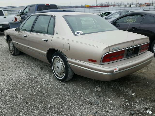 1G4CW52K0SH605692 - 1995 BUICK PARK AVENU TAN photo 3