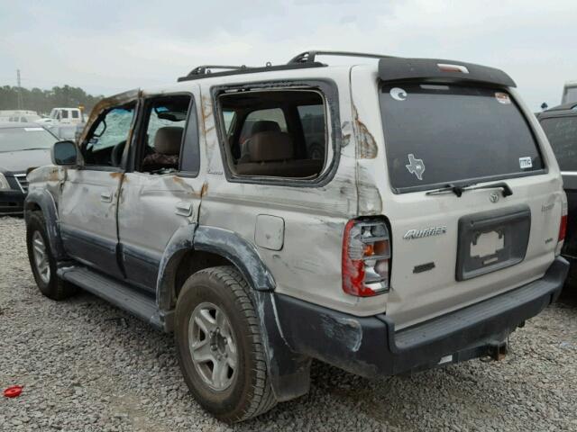 JT3GN87R1Y0149665 - 2000 TOYOTA 4RUNNER LI SILVER photo 3