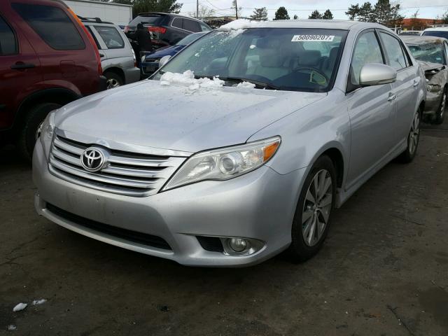 4T1BK3DB8BU423366 - 2011 TOYOTA AVALON BAS SILVER photo 2