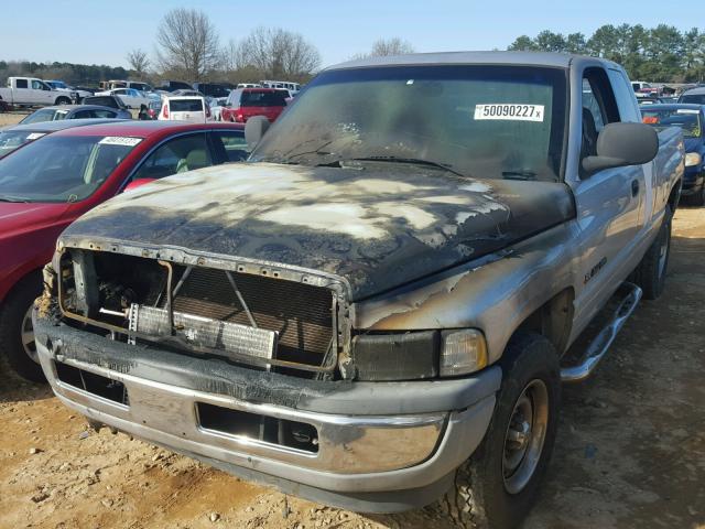 1B7HC13Y91J559379 - 2001 DODGE RAM 1500 GRAY photo 2