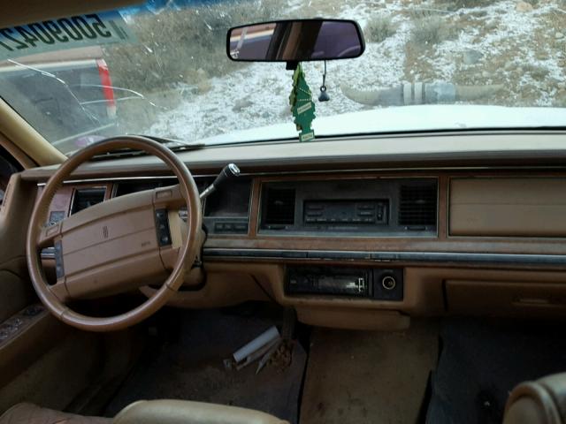 1LNLM81W7RY725513 - 1994 LINCOLN TOWN CAR E WHITE photo 9