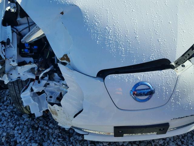 1N4BZ0CP3HC303359 - 2017 NISSAN LEAF S WHITE photo 7