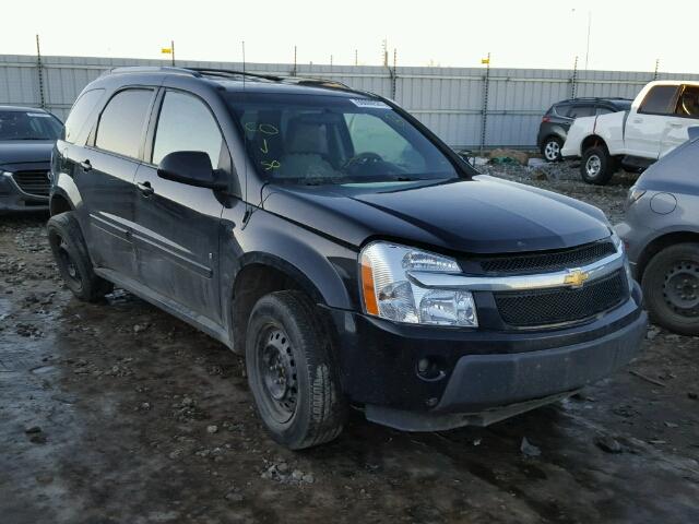 2CNDL73F566027630 - 2006 CHEVROLET EQUINOX LT BLACK photo 1