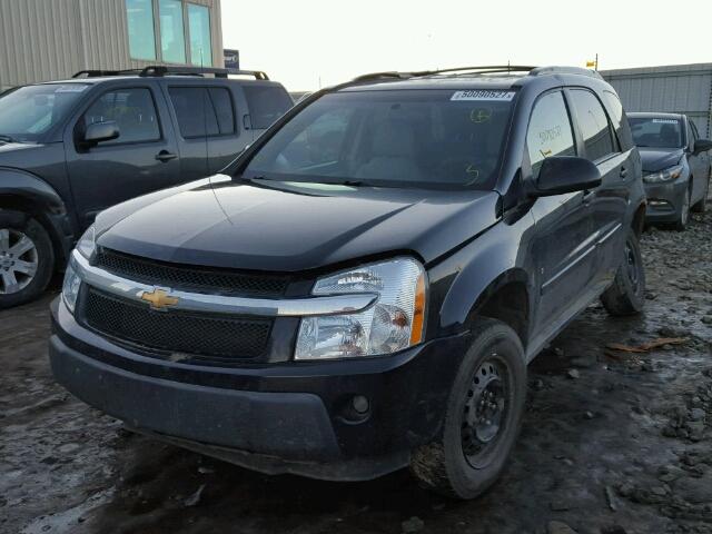 2CNDL73F566027630 - 2006 CHEVROLET EQUINOX LT BLACK photo 2