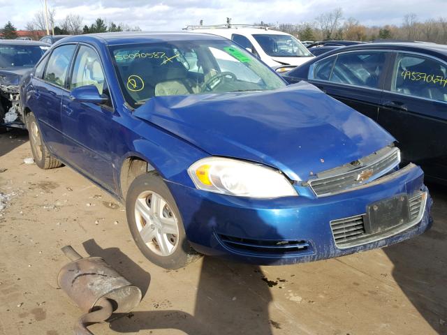 2G1WB58K869382583 - 2006 CHEVROLET IMPALA LS BLUE photo 1