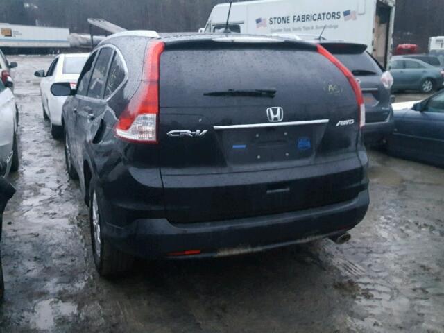 2HKRM4H75CH621388 - 2012 HONDA CR-V EXL BURN photo 3