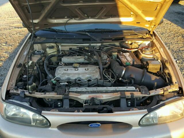 1FALP13P7VW270179 - 1997 FORD ESCORT LX GOLD photo 7