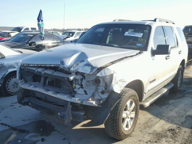 1FMEU62E26UA68254 - 2006 FORD EXPLORER X SILVER photo 2