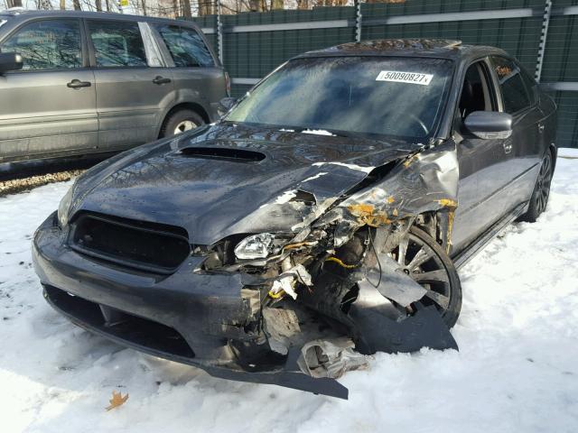 4S3BL696X73214271 - 2007 SUBARU LEGACY 2.5 CHARCOAL photo 2