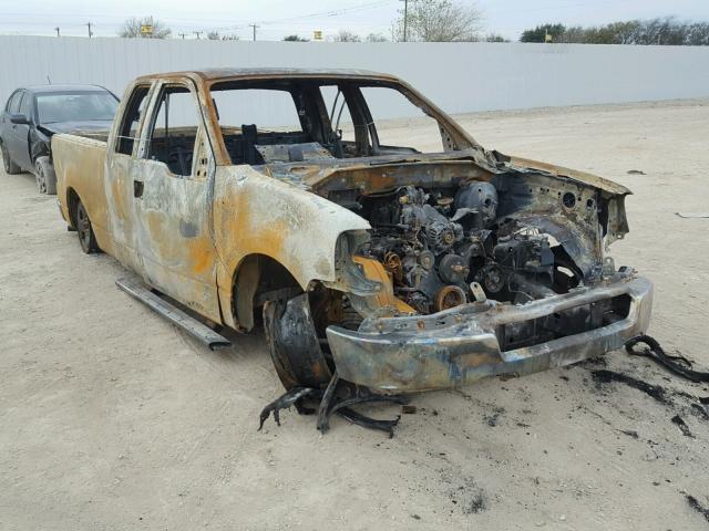 1FTRX12W95NB78428 - 2005 FORD F150 BURN photo 1