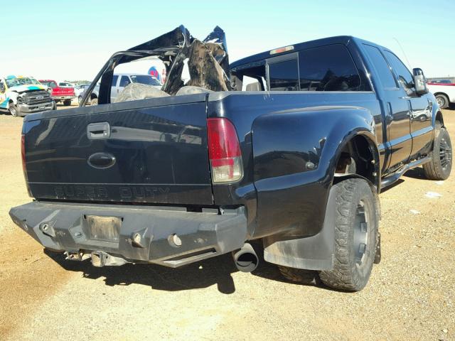 1FTWW33R28EB55667 - 2008 FORD F350 SUPER BLACK photo 4