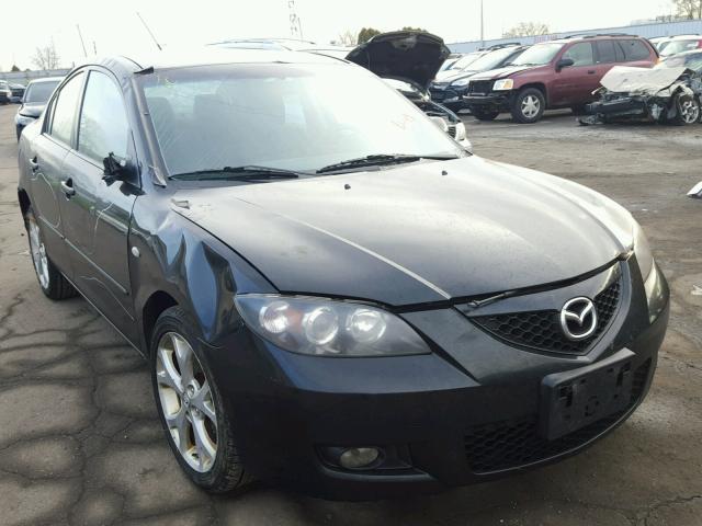 JM1BK32F781185157 - 2008 MAZDA 3 I BLACK photo 1