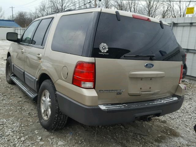 1FMFU16L44LB37481 - 2004 FORD EXPEDITION TAN photo 3