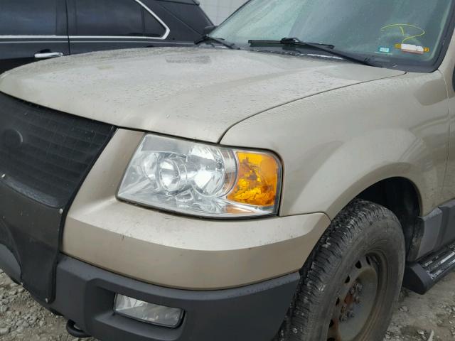 1FMFU16L44LB37481 - 2004 FORD EXPEDITION TAN photo 9