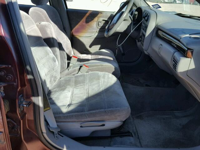 2G1WL52M3V9161298 - 1997 CHEVROLET LUMINA BAS MAROON photo 5