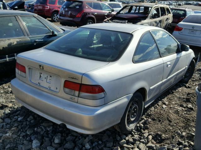1HGEJ8247YL015303 - 2000 HONDA CIVIC EX ვერცხლისფერი ფოტო 4