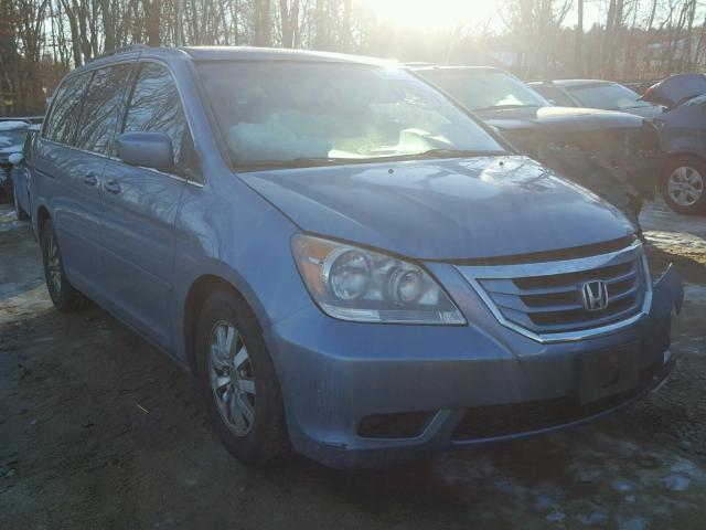 5FNRL38409B055943 - 2009 HONDA ODYSSEY EX BLUE photo 1