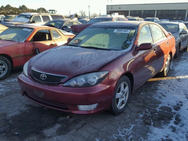 4T1BE32K66U141100 - 2006 TOYOTA CAMRY LE MAROON photo 2