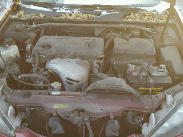 4T1BE32K66U141100 - 2006 TOYOTA CAMRY LE MAROON photo 7