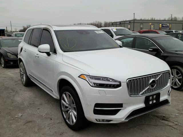 YV4A22PL3H1168065 - 2017 VOLVO XC90 T6 WHITE photo 1