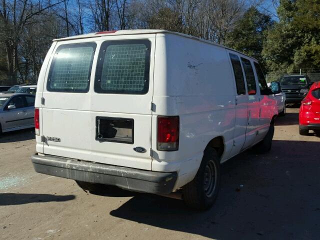 1FTNE24213HB24539 - 2003 FORD ECONOLINE WHITE photo 4