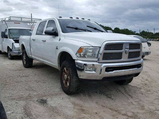 3C6UD5PL7CG255576 - 2012 DODGE RAM 2500 L WHITE photo 1