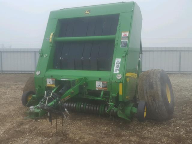 1E00568XCAA366100 - 2010 JOHN DEERE 568 BALER GREEN photo 8