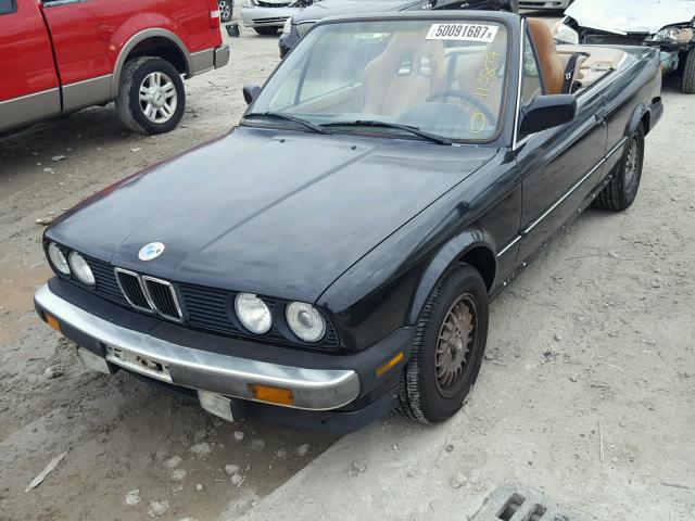 WBABB2301J8860290 - 1988 BMW 325 I AUTO BLACK photo 2