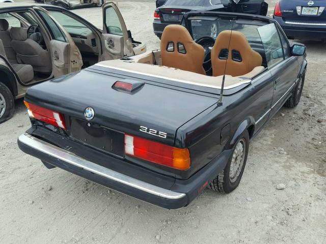 WBABB2301J8860290 - 1988 BMW 325 I AUTO BLACK photo 4