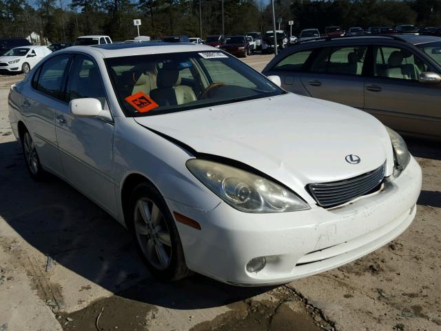 JTHBA30G655095595 - 2005 LEXUS ES 330 WHITE photo 1