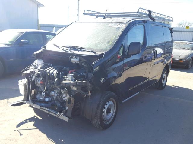 3N63M0YN9FK727282 - 2015 CHEVROLET CITY EXPRE BLACK photo 2