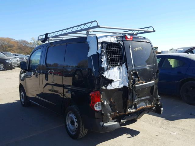 3N63M0YN9FK727282 - 2015 CHEVROLET CITY EXPRE BLACK photo 3