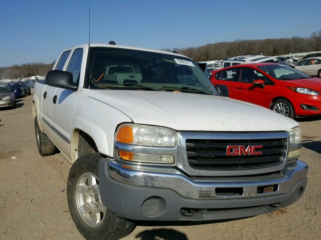 2GTEK13T551252947 - 2005 GMC NEW SIERRA WHITE photo 1