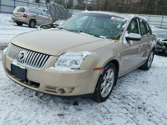 1MEHM42W38G604109 - 2008 MERCURY SABLE PREM GOLD photo 2