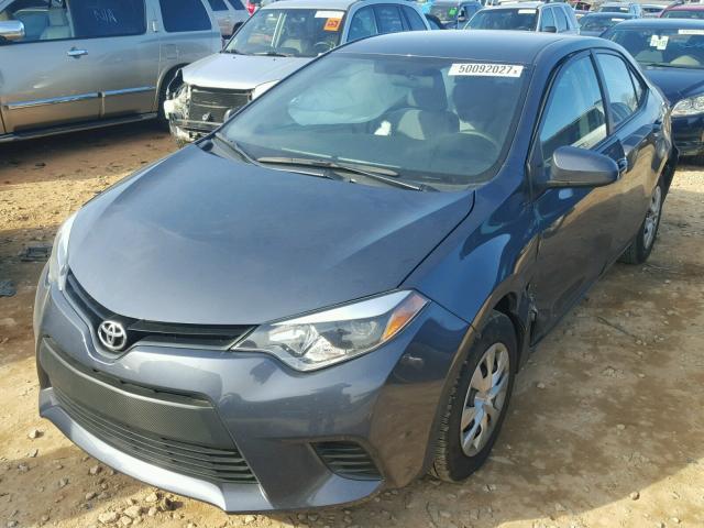 5YFBURHE7GP460502 - 2016 TOYOTA COROLLA L GRAY photo 2