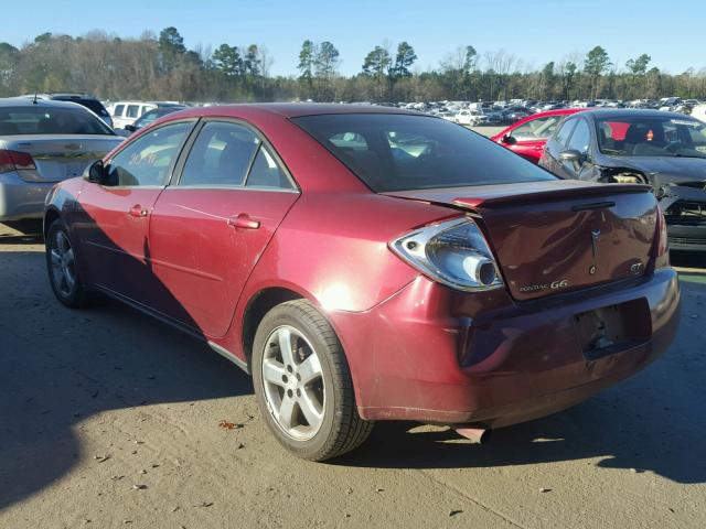 1G2ZH57NX84230264 - 2008 PONTIAC G6 GT RED photo 3