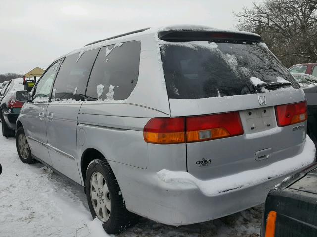 5FNRL18642B028899 - 2002 HONDA ODYSSEY EX GRAY photo 3