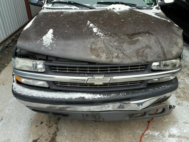 2GCEK19V611252782 - 2001 CHEVROLET SILVERADO GREEN photo 7