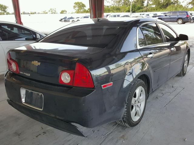 1G1ZB5EB4A4121187 - 2010 CHEVROLET MALIBU LS 黑色 照片 4