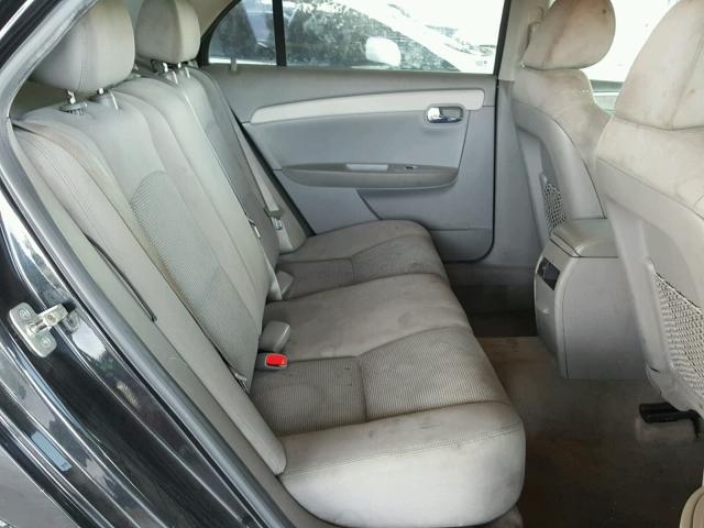 1G1ZB5EB4A4121187 - 2010 CHEVROLET MALIBU LS 黑色 照片 6