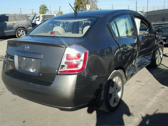 3N1AB61E18L693867 - 2008 NISSAN SENTRA 2.0 CHARCOAL photo 4