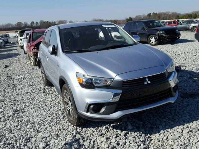 JA4AP3AU0HZ064012 - 2017 MITSUBISHI OUTLANDER SILVER photo 1