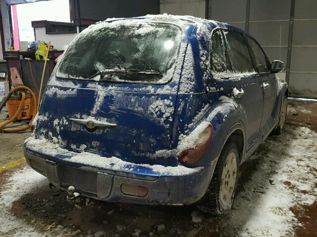 3A4FY48B26T237711 - 2006 CHRYSLER PT CRUISER BLUE photo 4