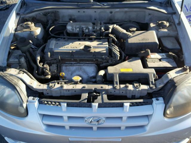 KMHCG35C73U252527 - 2003 HYUNDAI ACCENT GL SILVER photo 7