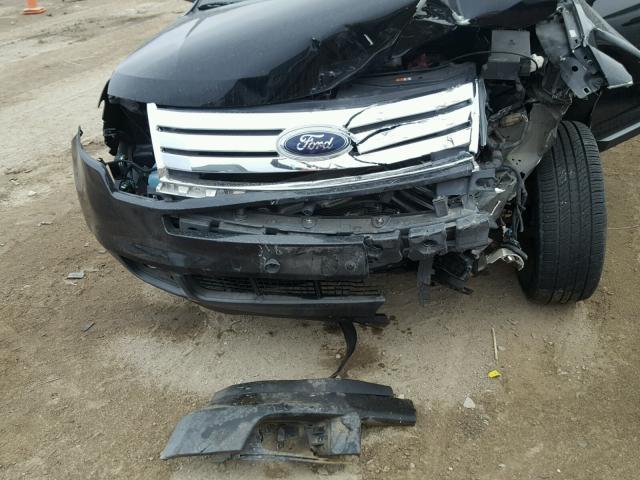 2FMDK49C57BB00146 - 2007 FORD EDGE SEL P BLACK photo 7